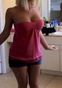 Busty ladies go lingerie shopping